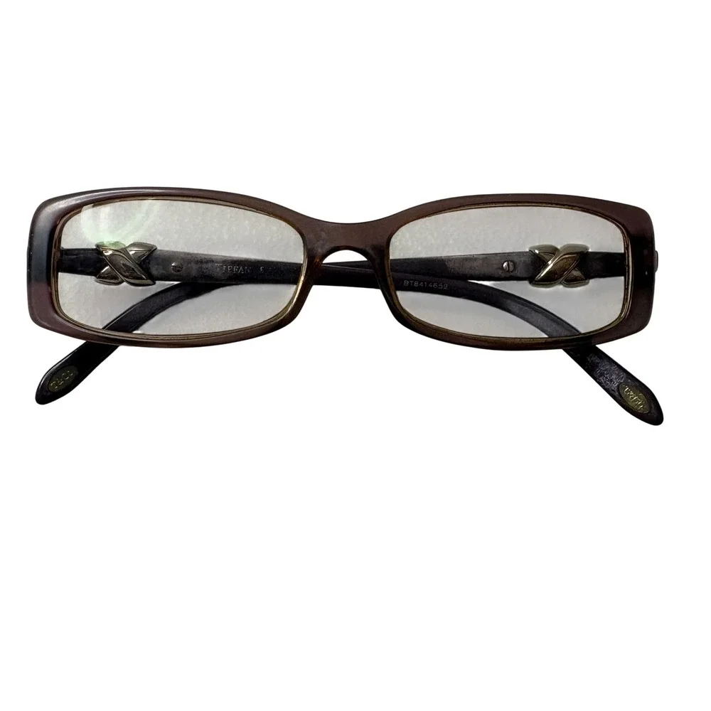 Tiffany & Co Paloma Picasso X Eyeglasses Brown Tortoise Frames BT8414652